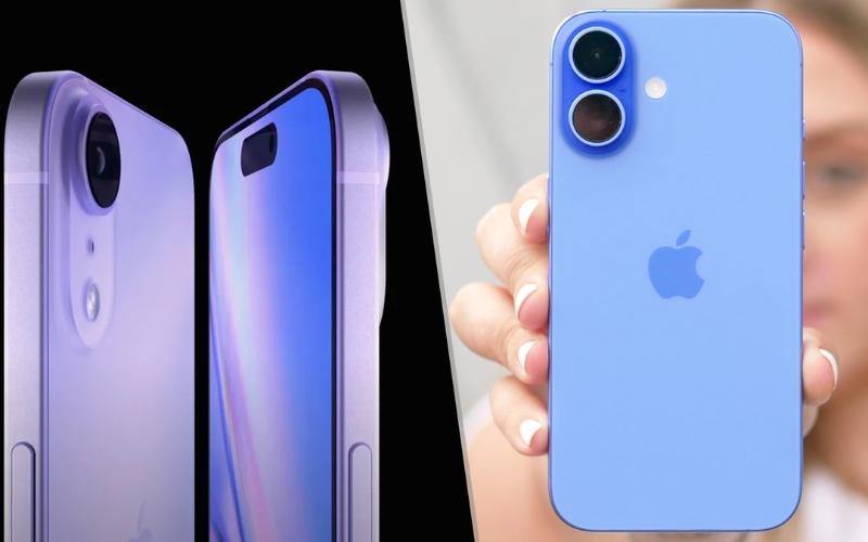 So sánh giữa Iphone 17 và IPhone 16